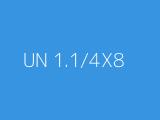 UN 1.1/4X8 